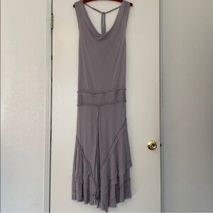 Unique and funky Lux jersey layered dress!